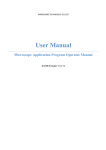 User Manual Microscope Application Program Operates