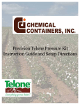 Telone User Manual - Chemical Containers