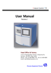 User Manual of Compact Sputter