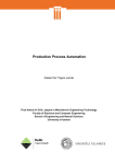 Production Process Automation