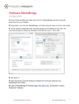 Hardware MediaBridge