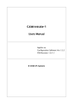 CAMremote-1 Users Manual - VP