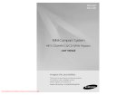 Samsung MAX-A65 User Guide Manual - DVDPlayer