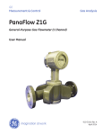 PanaFlow Z1G User`s Manual