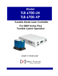 Model 6800 Tunable Laser Controller