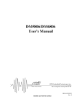 DM5806/DM6806 User`s Manual - RTD Embedded Technologies, Inc.