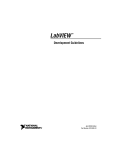 LabVIEW Development Guidelines