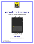 MicroLite Receiver Manual