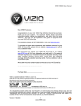 VIZIO VSB200 User Manual Version 7/16/2009 1 www.VIZIO.com