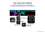 View Touch User`s Manual