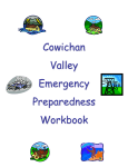 Cowichan Valley Emergency Preparedness Workbook