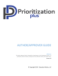 AUTHOR/APPROVER GUIDE