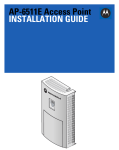 AP-6511E Access Point Installation Guide