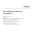 EXT: AJAX Social Network Components - SVN