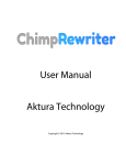 User Manual Aktura Technology