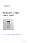 TECHCONNECT CONTROL3 OWNERS MANUAL