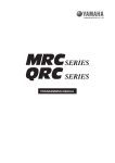 MRC/QRC Programming MANUAL English