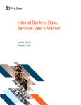 Internet Banking Basic Services User`s Manual