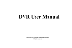 DVR User Manual - Columbus Home Security