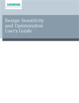 Design Sensitivity and Optimization User`s Guide