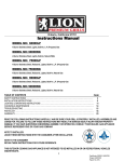 Instructions Manual - Lion Premium Grills