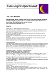 The User Manual - Moonlight Apartment