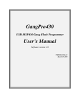 GangPro430 User`s Manual