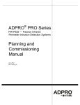 ADPRO PRO Series Planning and Commissioning