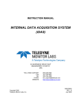 APICOM User Manual - Teledyne Monitor Labs