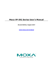 Moxa VP-IR2 Series User`s Manual