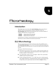 Chapter 5 on Microrheology