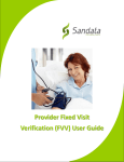 Provider FVV User Guide