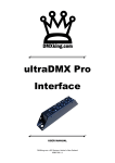 ultraDMX Pro User Manual