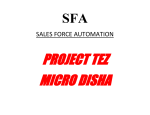 SFA User Manual