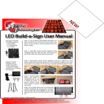 LED Build-a-Sign User Manual