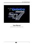 SD7 User Manual Version A - DiGiCo