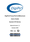 DigiPoS PowerPoS Millennium Users Guide Version 1_3