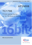 TTCAN Getting Started on TC1796-Board & Toolkits