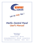 Merlin User`s Manual 08.17.2012 RELEASE