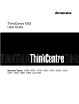 ThinkCentre M53 User Guide