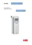 EN / ACH550-01 User`s Manual Rev E - inverter - plc