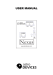 Nexus User Manual 1.2