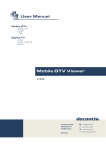 Mobile DTV Viewer User Manual