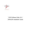 DCN Software Suite v0.3: DRAGON Installation Guide