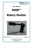 RS08 User Manual