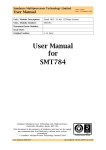 User Manual for SMT784 - Sundance Multiprocessor Technology Ltd.