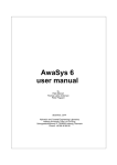 AwaSys6 User Manual