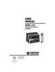Model 2158 CopperLink Ethernet Extender User Manual