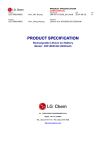 PRODUCT SPECIFICATION