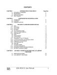 ESA MCB 51 User Manual CONTENTS